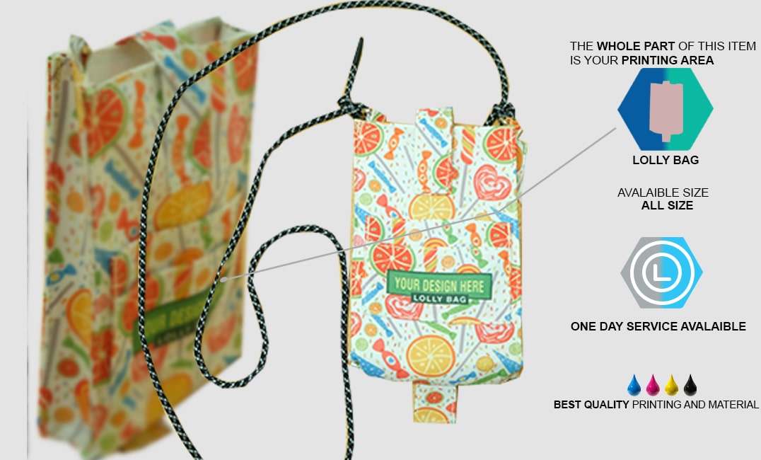 lolly bag specification